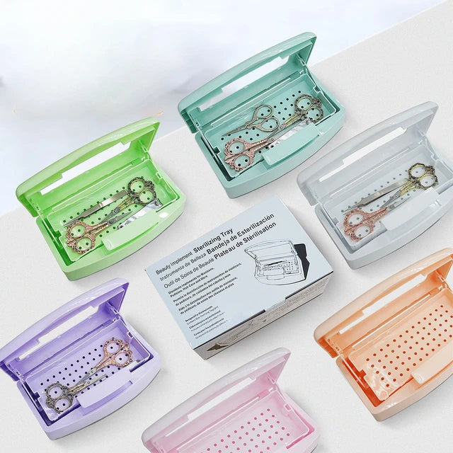 Nail Sterilizer Tray Disinfection Box