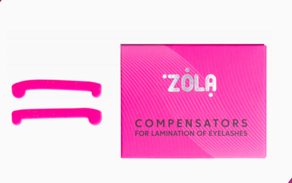 ZOLA COMPENSATORS FOR LAMINATION OF EYELASHES (PINK) 05307