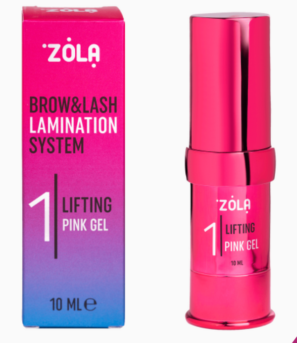 ZOLA LAMINATING COMPOUND 01 LIFTING PINK GEL 10 ML 05530