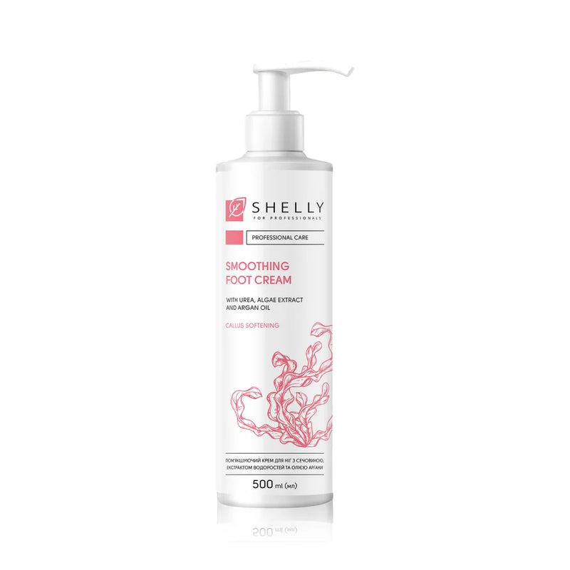 Softening foot cream with urea, algae extract and argan oil Shelly 500 ML,250 ML, 45 ML