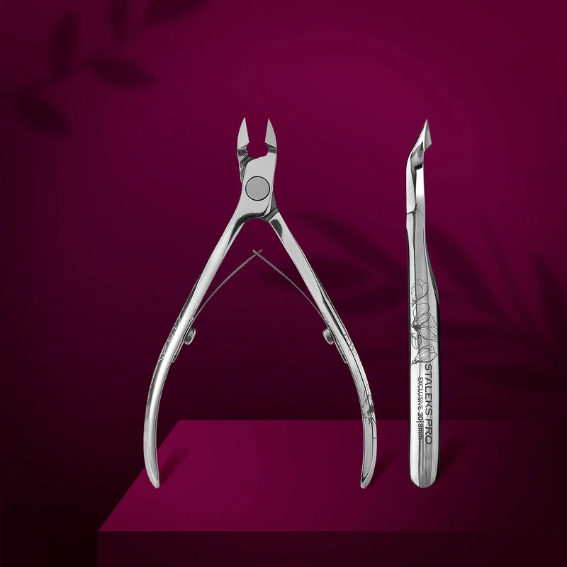STALEKS PRO EXCLUSIVE 20 ПРОФЕССИОНАЛЬНЫХ ЩИПЦОВ ДЛЯ КУТИКУЛЫ 8 ММ MAGNOLIA NX-20-8M