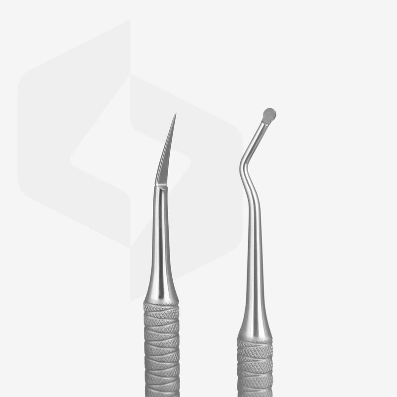 STALEKS PRO EXPERT 20 ТИП 1 ВИШВИХУВАЧ КУТИКУЛИ (КЮРЕТКА ПІВШАРА+ ОЧИЩУВАЧ) PE-20/1 