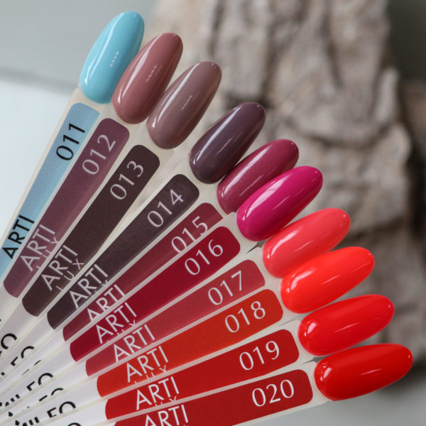 KOMILFO ARTILUX 019 ЗВИЧАЙНИЙ ЛАК ДЛЯ НІГТІВ (НЕ ГЕЛЬ) (ЧЕРВОНО-РОЖЕВИЙ, ЕМАЛЬ), 8 МЛ 222019