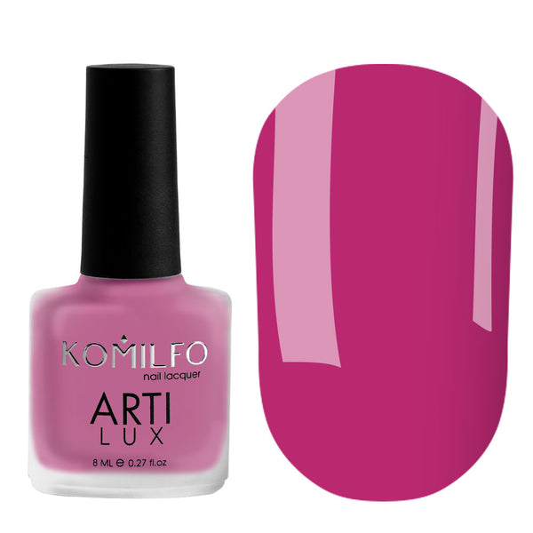 KOMILFO ARTILUX 016 NAIL REGULAR POLISH(NOT A GEL)(FUCHSIA, ENAMEL), 8 ML 222016