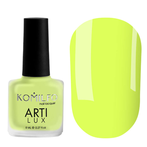 KOMILFO ARTILUX 031 ЗВИЧАЙНИЙ ЛАК ДЛЯ НІГТІВ (НЕ ГЕЛЬ) (ЯСКРАВИЙ ЛИМОН, НЕОН), 8 МЛ 222031
