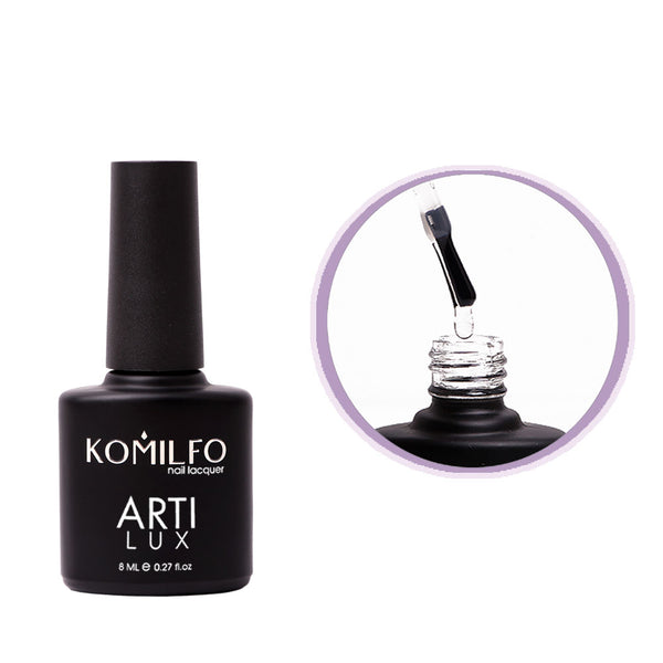 KOMILFO ARTILUX UV TOP – ЛАК ДЛЯ НІГТІВ ТОП, 8 МЛ 212000