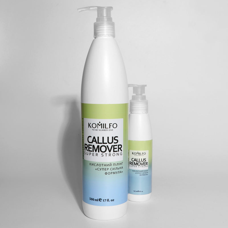 KOMILFO CALLUS REMOVER “SUPER STRONG FORMULA” – ПІЛІНГ ДЛЯ ПЕДИКЮРУ, 125 МЛ 121001