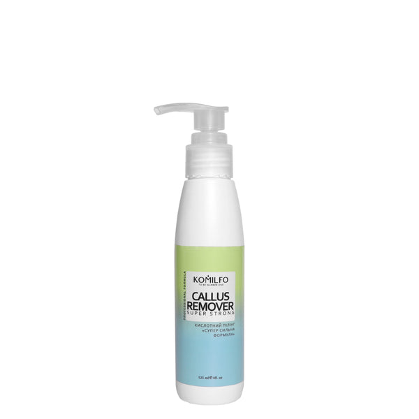 KOMILFO CALLUS REMOVER “SUPER STRONG FORMULA” – PEELING FOR PEDICURE, 125 ML 121001