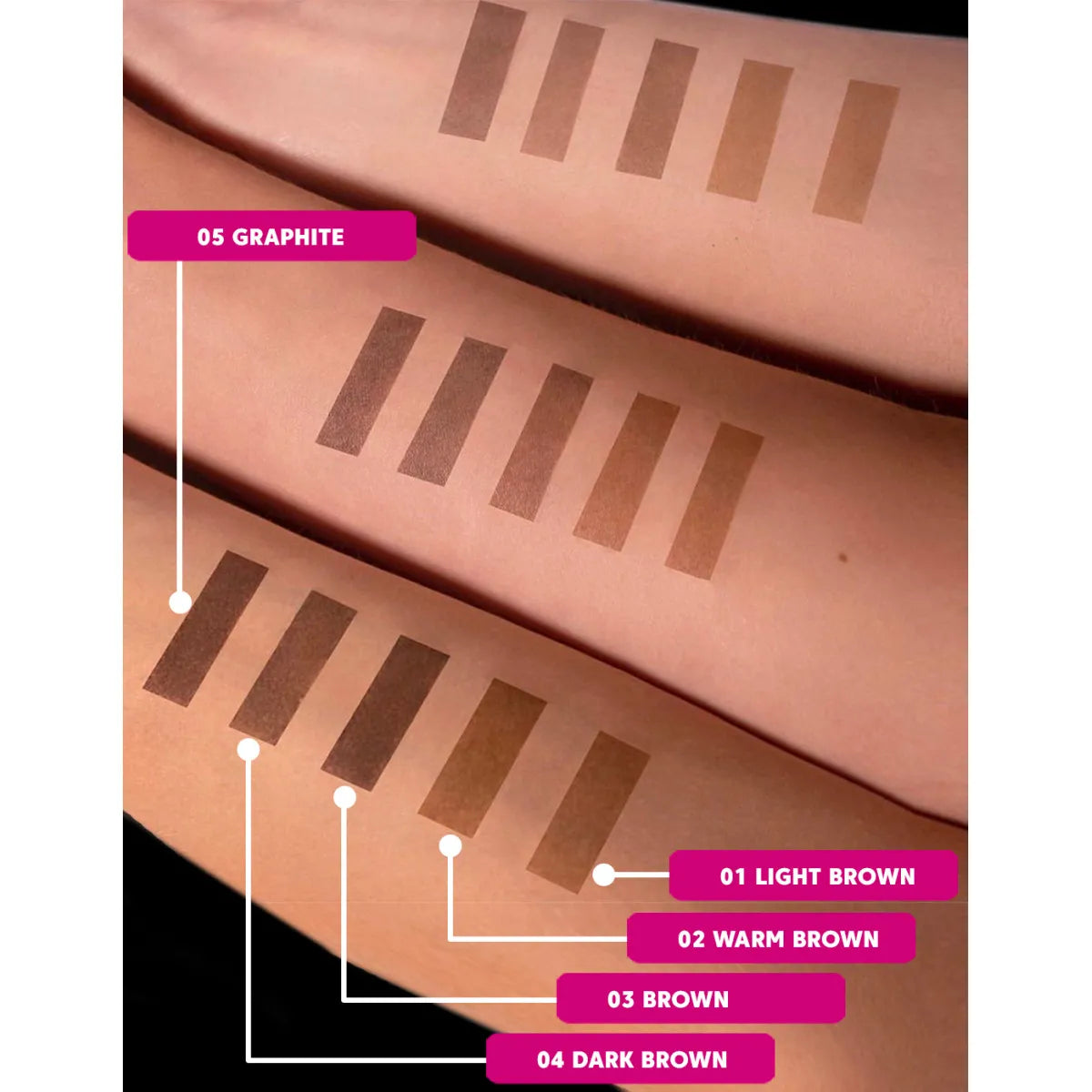 ZOLA КРАСКА ДЛЯ БРОВЕЙ С КОЛЛАГЕНОМ 04 ТЕМНО-КОРИЧНЕВЫЙ 15 МЛ 05315