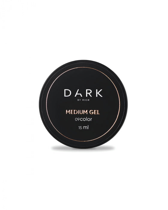 DARK Medium Gel №09, 15 ml (WITHOUT BRUSH)
