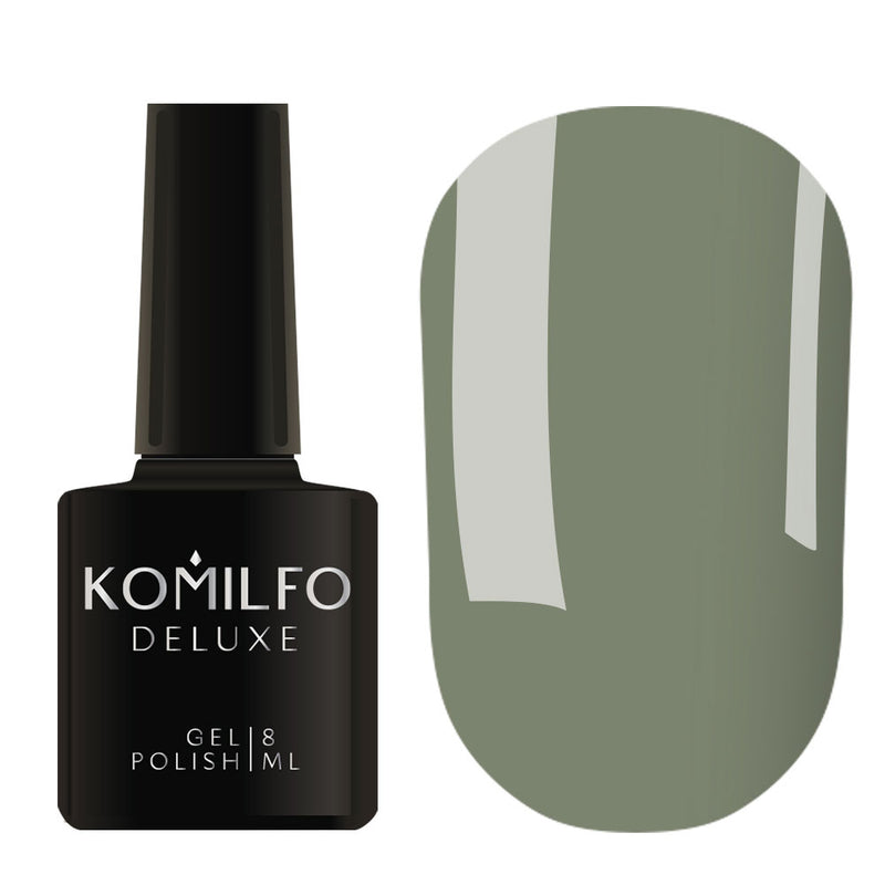 ГЕЛЬ-ЛАК KOMILFO DELUXE SERIES D279 (ТЕМНО-ОЛИВКОВИЙ, ЕМАЛЬ), 8 МЛ