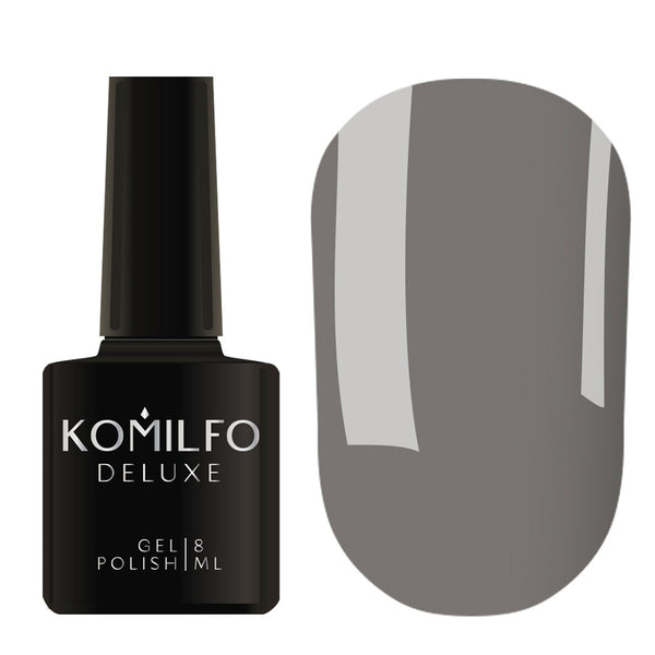 KOMILFO GEL POLISH DELUXE SERIES DUSK COLLECTION D292 (LIGHT GRAY, ENAMEL), 8 ML 111292