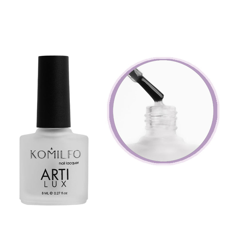 KOMILFO ARTILUX MATTE TOP – МАТОВЫЙ ТОП ДЛЯ ПОЛИРА, 8 МЛ 212004