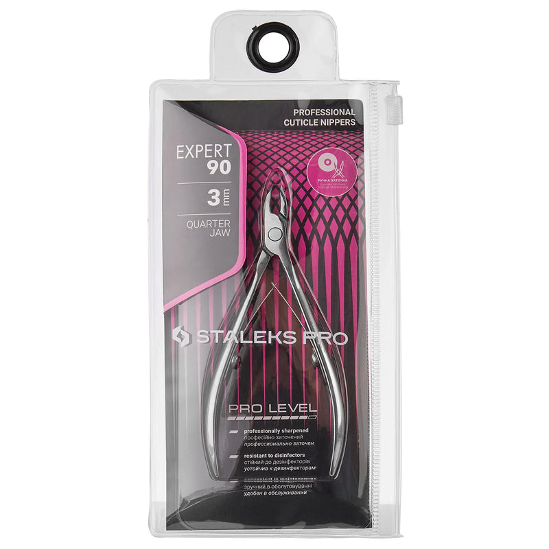 STALEKS PRO EXPERT 90 PROFESSIONAL CUTICLE NIPPERS 3 MM NE-90-3