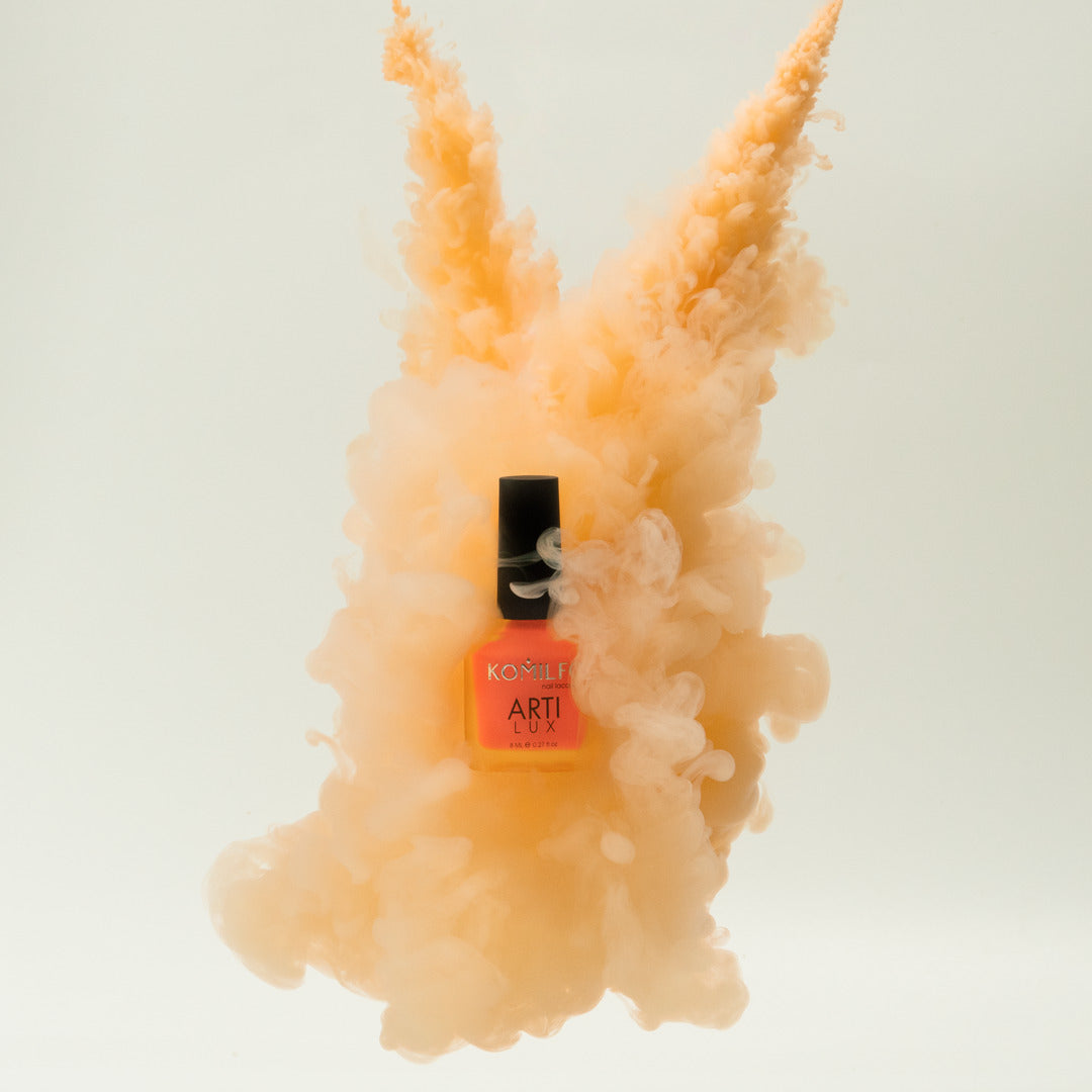 KOMILFO ARTILUX 035 ЛАК ДЛЯ НОГТЕЙ ОБЫЧНЫЙ(НЕ ГЕЛЬ)(ОРАНЖЕВЫЙ, С шиммером), 8 МЛ 222035