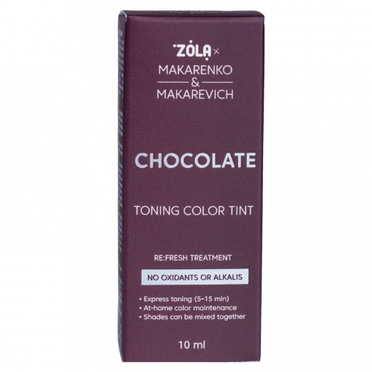 ZOLA x Makarenko x Makarevich Toning Color Tint Chocolate 10 ml