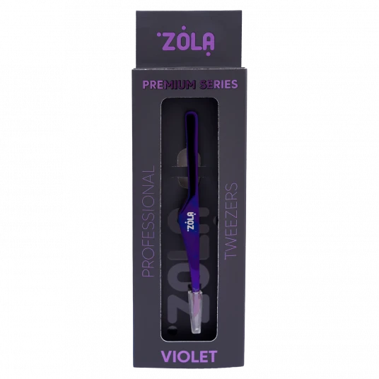 ZOLA Professional tweezers premium series VIOLET