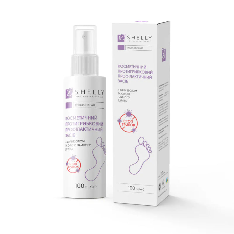 Antifungal prophylactic agent for toes and nail plate Shelly 100 ML