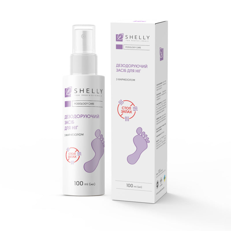 SHELLY FARNESOL LONG-TERM FEET DEODORANT 100 ML