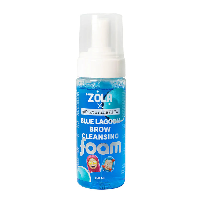 Zola Brow Cleansing Foam Blue Lagoon від Viktorina Vika, 150 мл 04830