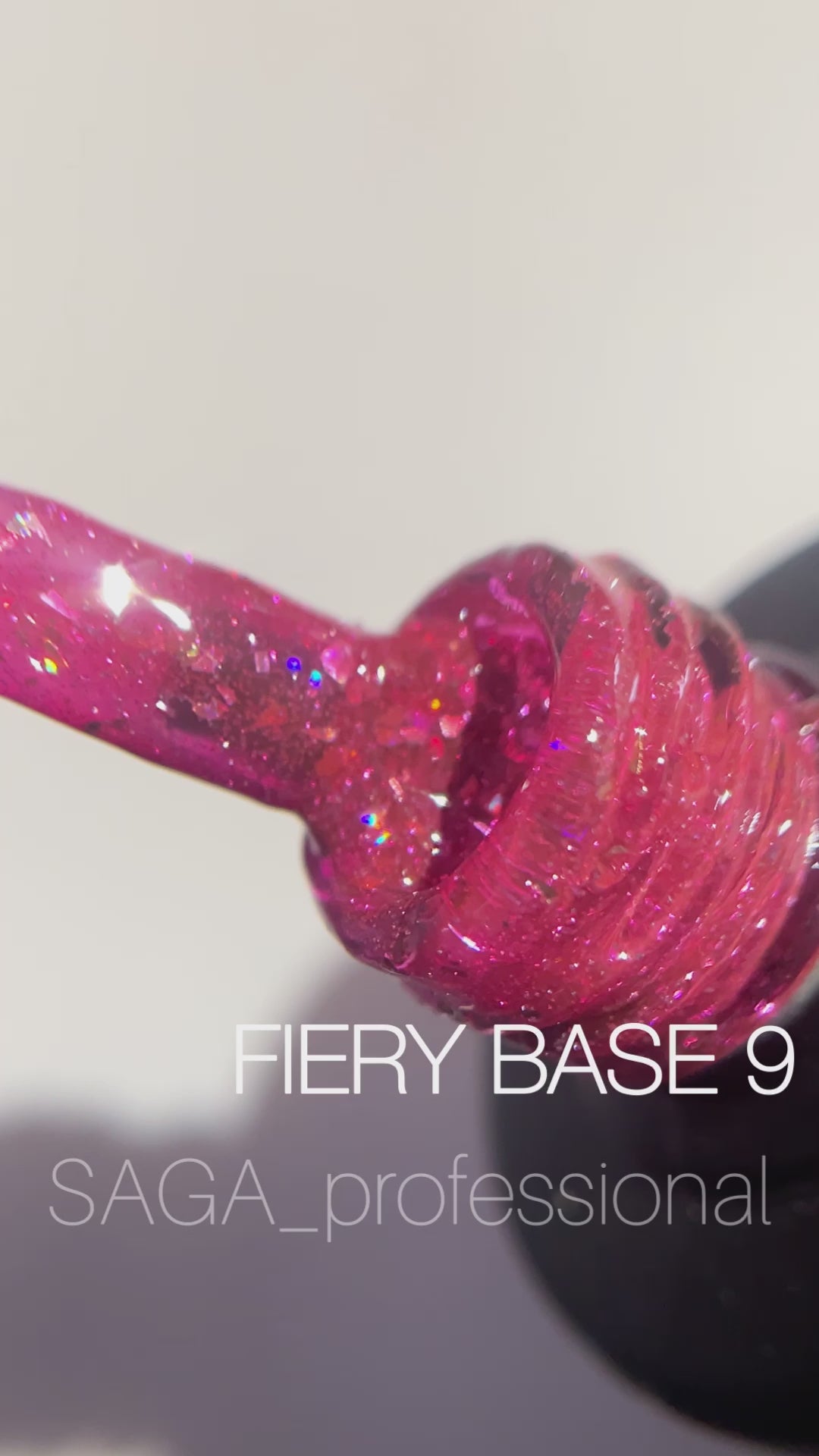 SAGA professional FIERY BASE 9( светоотражающий) 8 мл FB-06