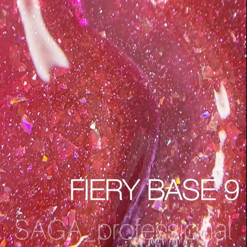 SAGA professional FIERY BASE 9( светоотражающий) 8 мл FB-06