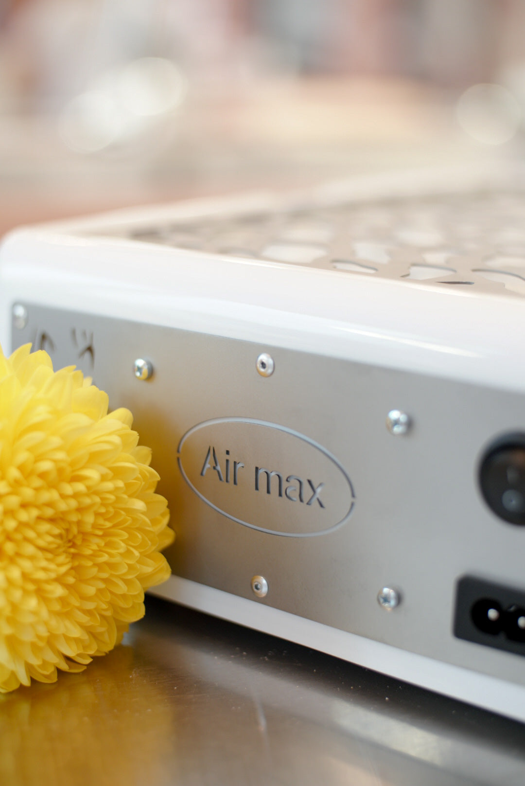 Пылесборник для ногтей с фильтром Air Max PANTHER 2в1 с НЕРА SILVER 