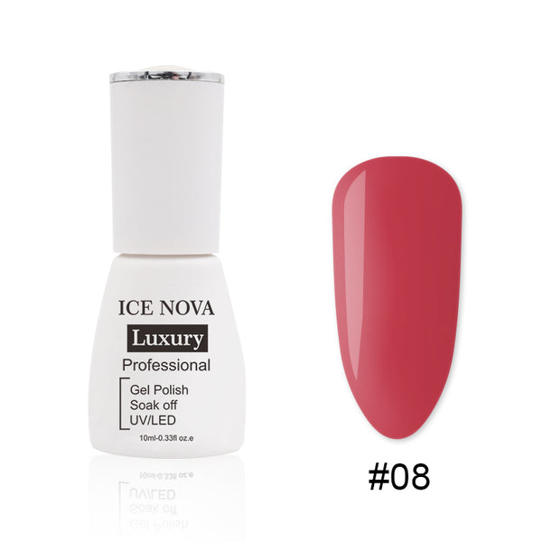 ICE NOVA gel polish 8  M360 10ml rosy mude
