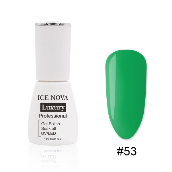 ICE NOVA gel polish 53 M360 10ml green mood