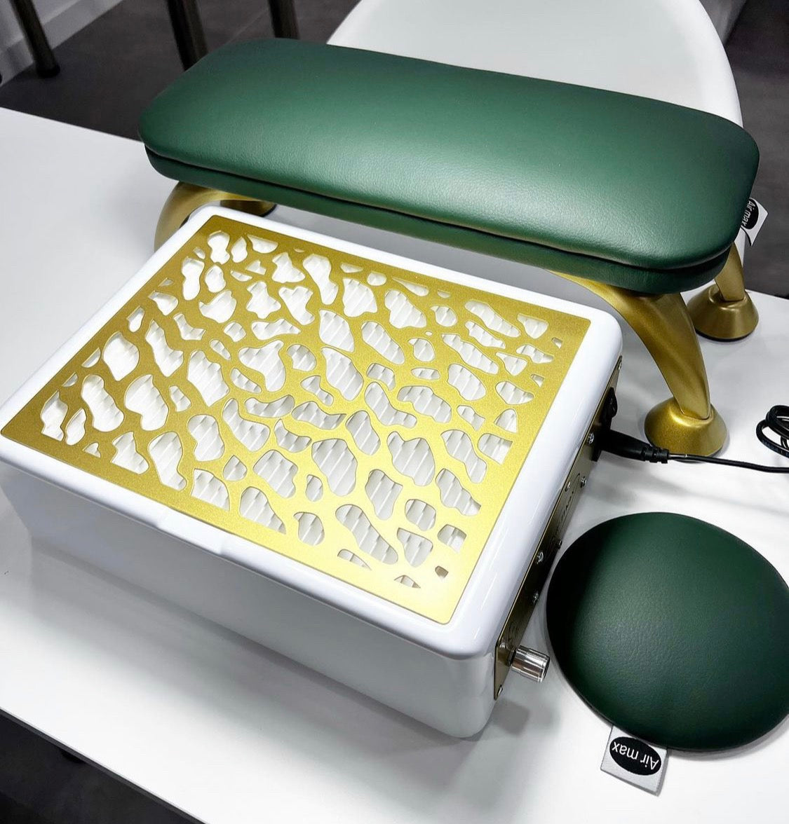 Пылесборник для ногтей с фильтром Air Max PANTHER 2в1 с НЕРА GOLD 