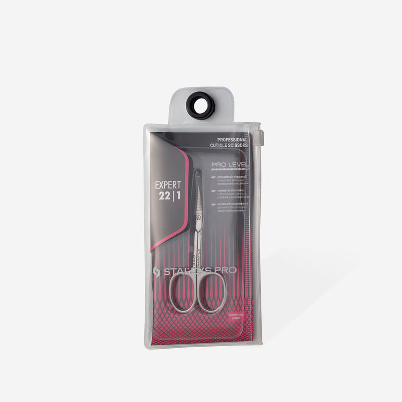 Professional cuticle scissors Staleks Pro Expert 22 Type 1 SE-22/1