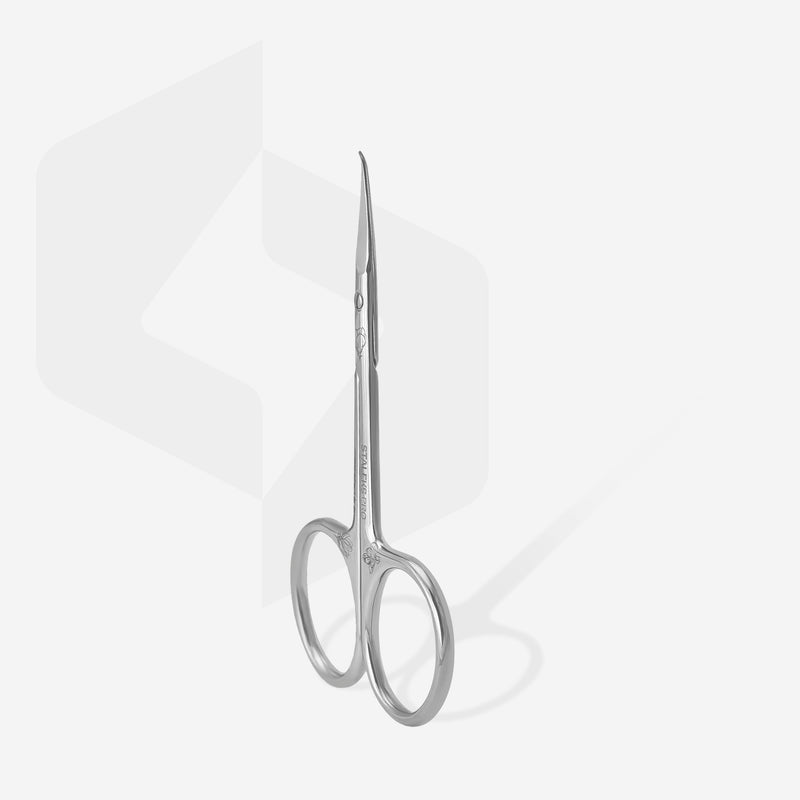 Професійні ножиці для кутикули з гачком Staleks Pro Exclusive 23 Type 2 (Magnolia) SX-23/2м