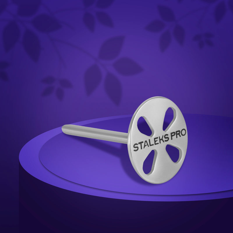 Диск для педикюра удлиненный Pododisc Staleks Pro L в комплекте со съемной пилкой зернистостью 180 5 шт (25 мм), набор PDLset-25