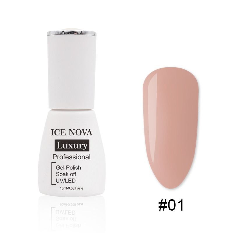 ICE NOVA gel polish 1 M360 10ml pastel pink