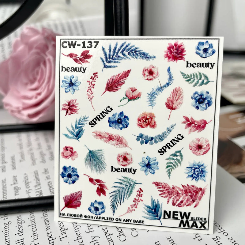 Newmaxpro Дизайн слайдера для маникюра CW-137