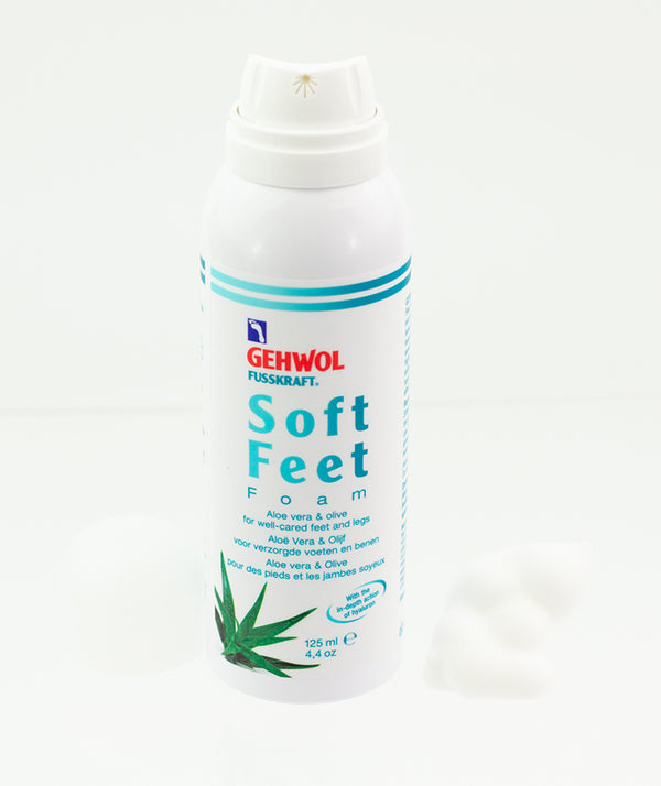 GEHWOL FUSSKRAFT Soft Feet Foam with Aloe 125 ml